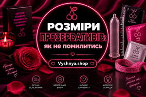 Розміри презервативів: як не помилитись фото