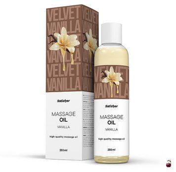 Масажна олія Satisfyer Massage Oil Vanilla 250 мл SX2707 фото