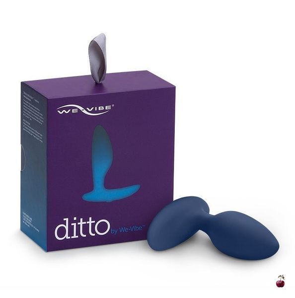 Анальна пробка з вібрацією We-Vibe Ditto Moonlight Blue SO1638 фото