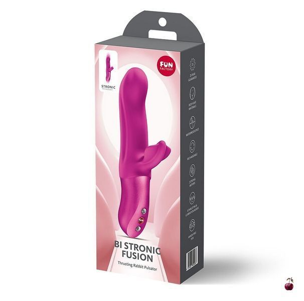 Спеціальна пропозиція Fun Factory BI STRONIC FUSION Magenta, подвійна стимуляція SX3306-R фото