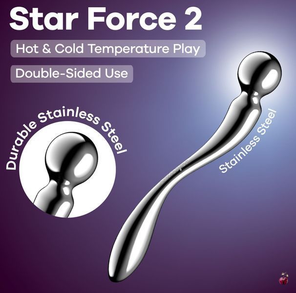 Дилдо Satisfyer Star Force 2, металеве SX3257 фото