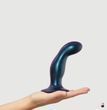 SNAKY Metallic Blue, вигнутий для простати та G-точки