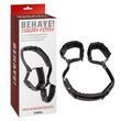 Фіксатори&nbsp;широкі Chisa Behave!Open&nbsp;Wide&nbsp;Restraints, чорні 78522 / CN-632178522 фото