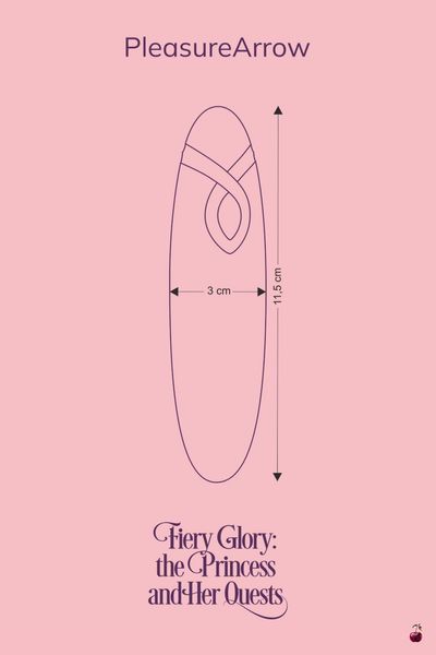 Кліторальний вібратор FairyGasm PleasureArrow, зелений SX0638 фото
