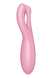 Гнучкий смарт-вібратор Satisfyer Threesome 4 Connect App рожевий T360392 фото 7