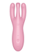 Гнучкий смарт-вібратор Satisfyer Threesome 4 Connect App рожевий T360392 фото 9