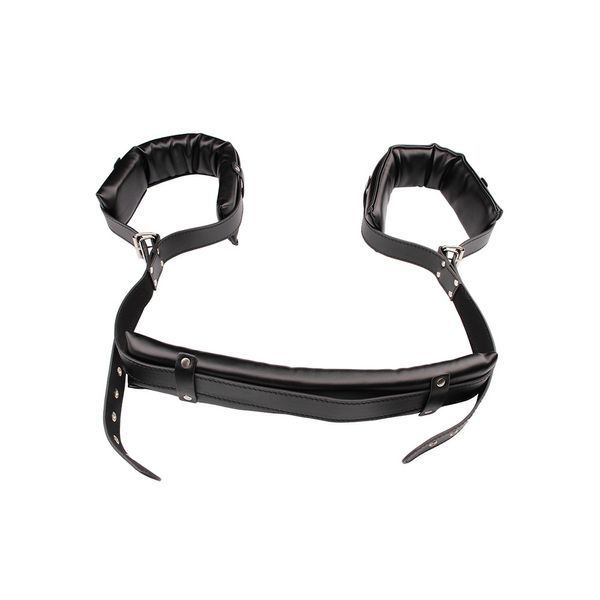 Фіксатори&nbsp;широкі Chisa Behave!Open&nbsp;Wide&nbsp;Restraints, чорні 78522 / CN-632178522 фото