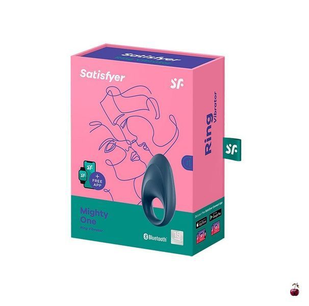Ерекційне кільце Satisfyer Mighty One, щільний силікон SO3890 фото