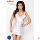 Пеньюар Passion WILMA CHEMISE white L/XL EL14104 фото 2