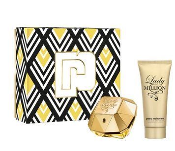 Paco Rabanne Lady Million 80 мл парфумована вода набір для жінок 25535 фото