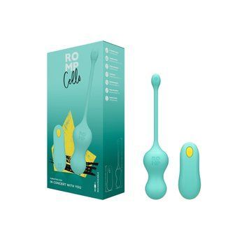 Вібратор G-Spot ROMP Cello з дистанційним керуванням, силіконовий W44105 фото