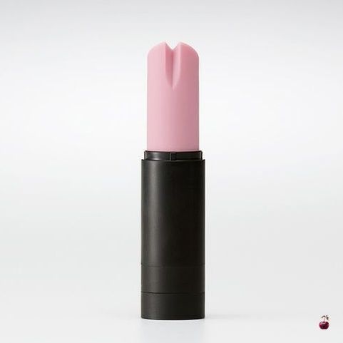 Вібратор IROHA STICK Black, мініатюрний, у формі помади SO3329 фото