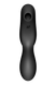 Подвійний вібратор із вакуумною стимуляцією SATISFYER CURVY TRINITY 2 чорний T360396 фото 4