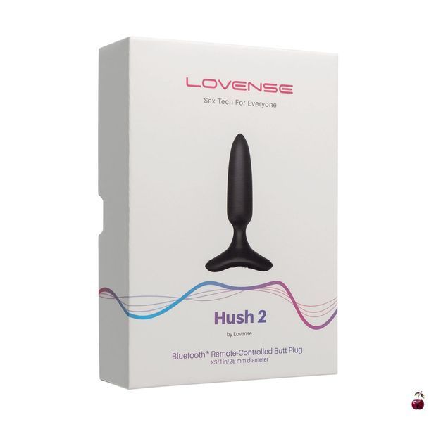 Анальна пробка з вібрацією Lovense Hush 2 XS SO6981 фото