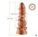 Hismith Spiral Grain Silicone Dildo Monster Series: текстурний SO9961 фото 2