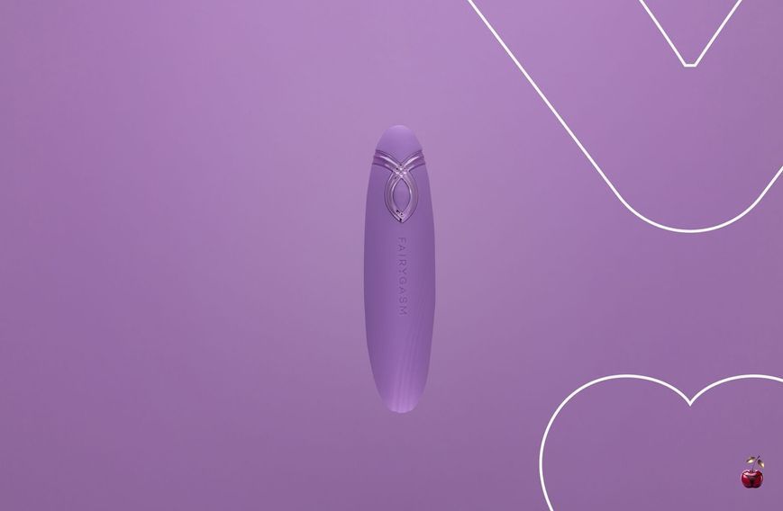 Кліторальний вібратор FairyGasm PleasureArrow, фіолетовий SX0639 фото