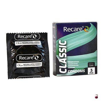 Презервативи Recare Holographic Classic 3 шт SX3328 фото