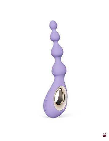 Анальний ланцюжок з вібрацією Lelo Soraya Beads Violet Dusk SX3041 фото