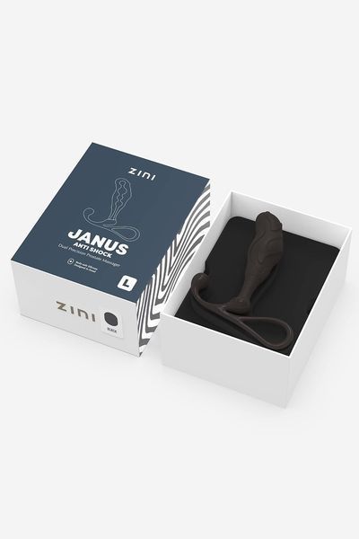 Масажер простати Zini Janus Anti Shock, силіконовий Z880207 фото