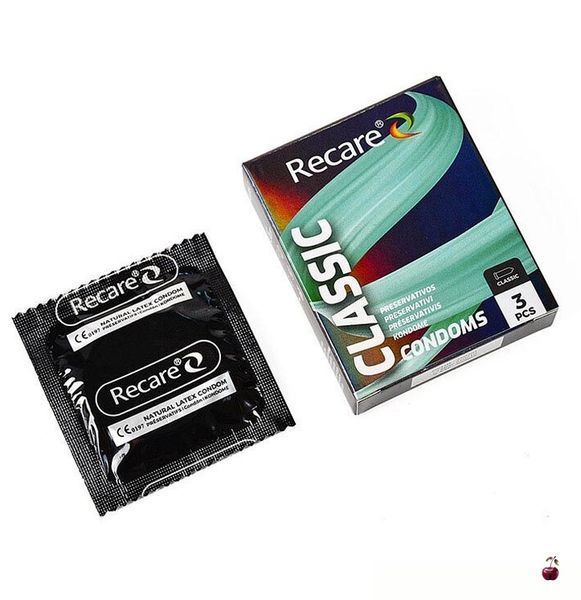 Презервативи Recare Holographic Classic 3 шт SX3328 фото