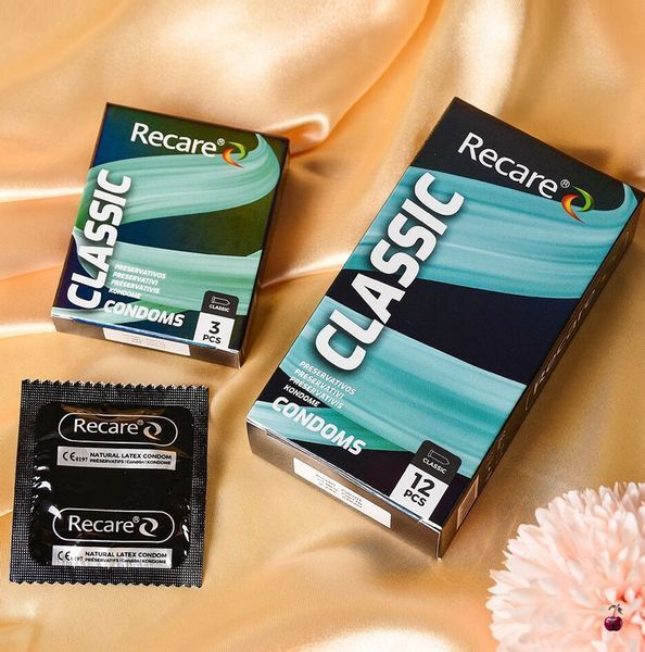 Презервативи Recare Holographic Classic 3 шт SX3328 фото