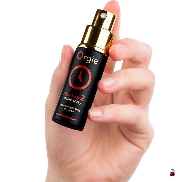 Спрей-пролонгатор Orgie Time Lag 2 Delay Spray, 10 мл, з екстрактом даміани SX1568 фото