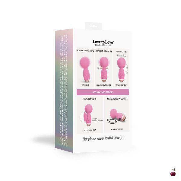 Вібромасажери Love To Love Itsy Bitsy Pink Passion з 9 режимами вібрації SO7816 фото
