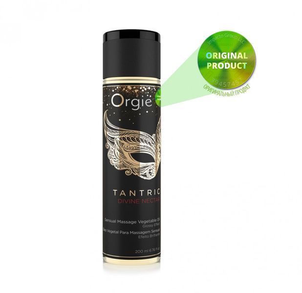 Олія для тантричного масажу Orgie Tantric Divine Nectar &laquo;НЕКТАР БОГОВ&raquo;, 200 мл OR21012 фото