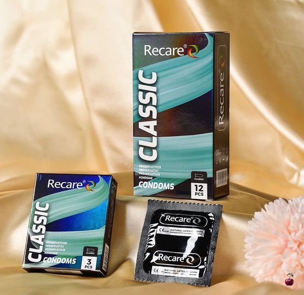 Презервативи Recare Holographic Classic 3 шт SX3328 фото