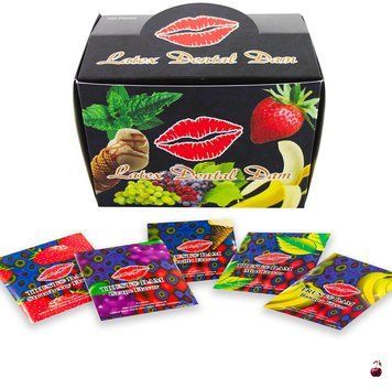 Презервативи ONE Latex Dental Dams Assorted 100 шт SX1260 фото