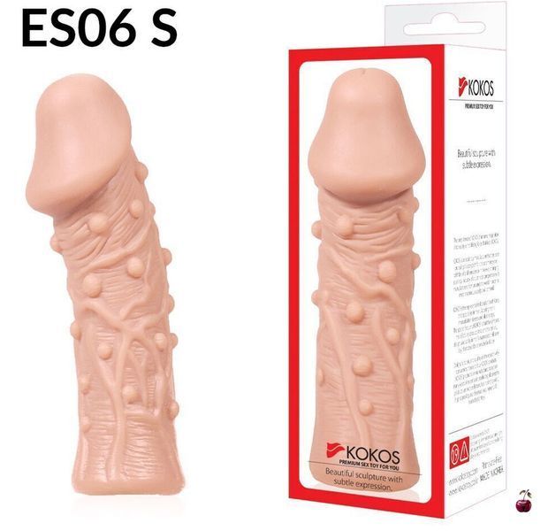 Насадка на пеніс Kokos Extreme Sleeve ES.06, розмір S SX3243 фото