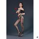 Moonlight Model 10 XS-L Black - бодістокінг з імітацією шнурівки SO6343 фото 1