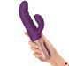 Вібратор подвійний Love To Love SASSY BUNNY PURPLE RAIN, з кроликом SO6238 фото 7