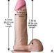 Doc Johnson Realistic Cock 8" White, реалістичний фалоімітатор SO1551 фото 2