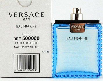 Versace Man Eau Fraiche 100 мл туалетна вода тестер для чоловіків 11248 фото