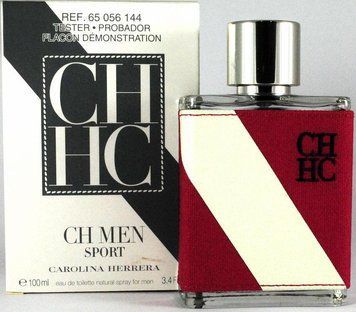 Carolina Herrera CH Men Sport 100 мл туалетна вода тестер для чоловіків 10825 фото
