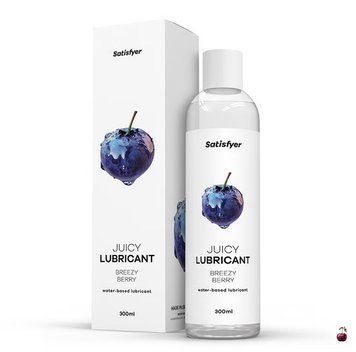 Лубрикант на водній основі Satisfyer Juicy Lubricant Breezy Berry 300 мл SX2720 фото