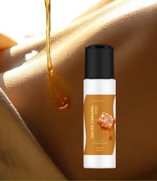 Оральний лубрикант Driminals Kiss Salted Caramel, 30 мл DR940444 фото