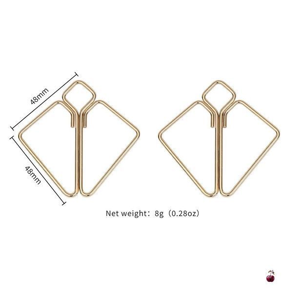 Затискачі для сосків LOCKINK Minimalism, золотисті SX0850 фото