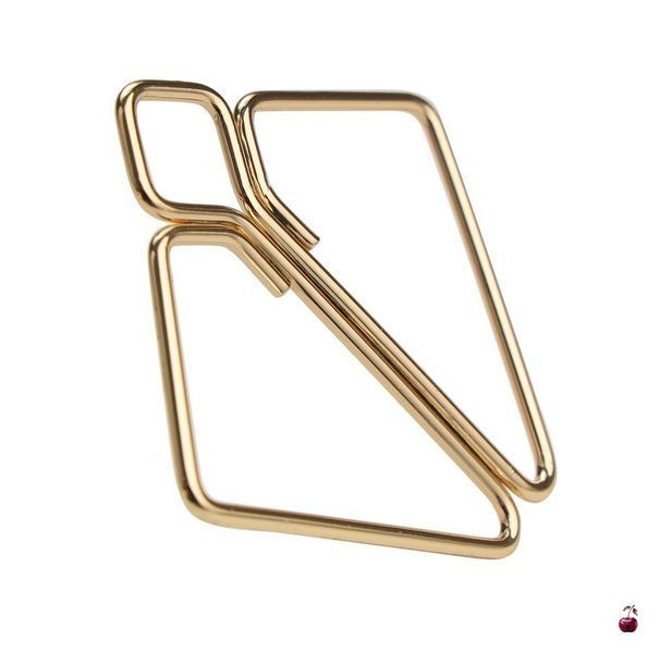 Затискачі для сосків LOCKINK Minimalism, золотисті SX0850 фото