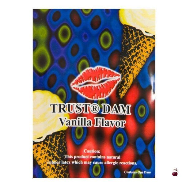 Презервативи ONE Латексна серветка Latex Dental Dams Vanilla SX1261 фото