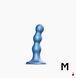 Strap-On-Me Dildo Plug Balls Blue Metallic M SO7818 фото 1