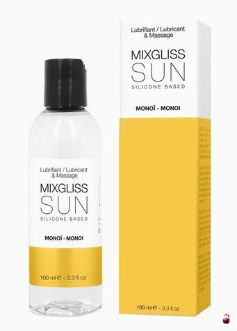 Лубрикант на силіконовій основі MixGliss SUN MONOI (100 мл) з ароматом олії моноі SO1352 фото