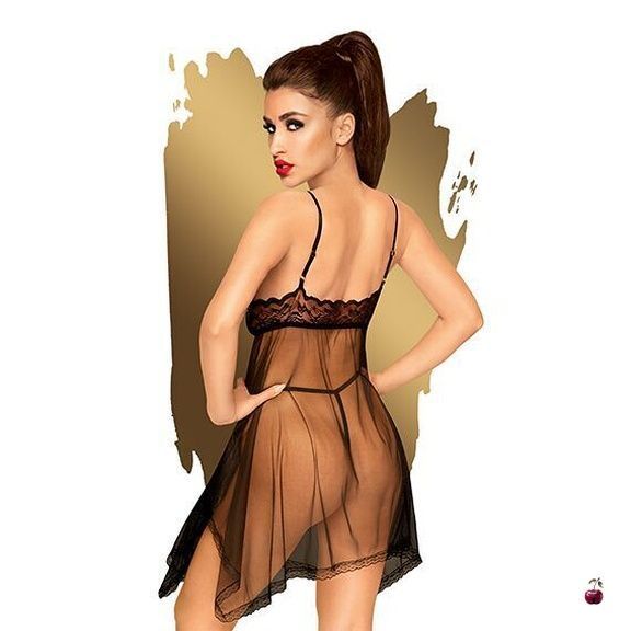 Пеньюар Penthouse Naughty Doll Black SO4329 фото