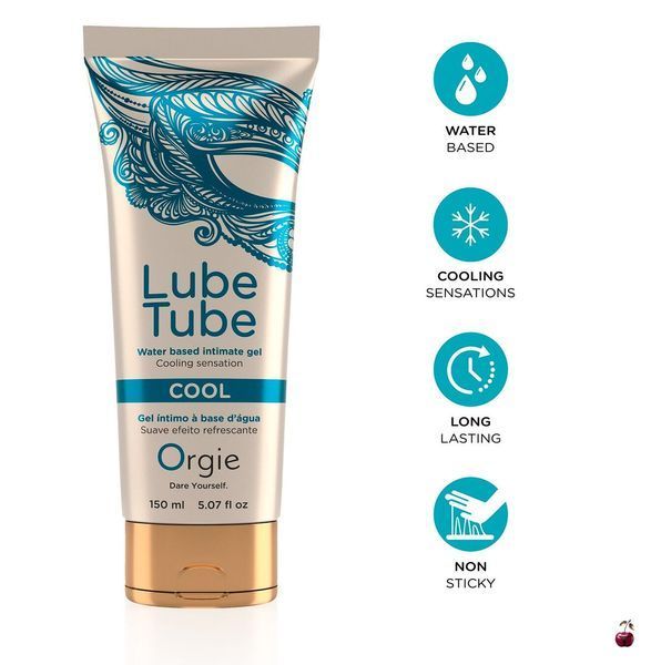 Лубрикант на водній основі Orgie Lube Tube Cool, 150 мл SX1521 фото