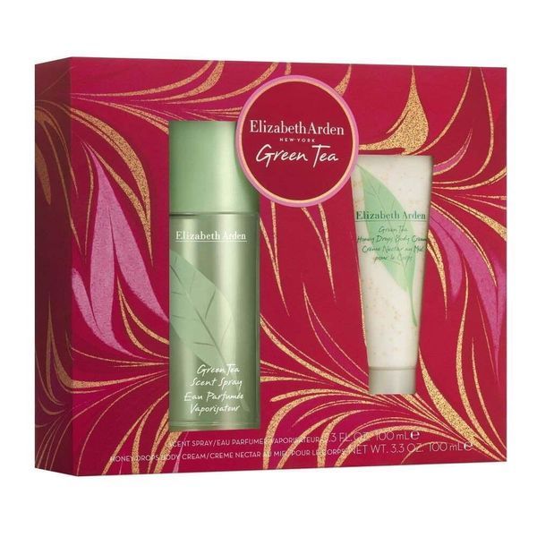 Elizabeth Arden Green Tea + cream honey drops 100 мл парфумована вода набір для жінок 27289 фото