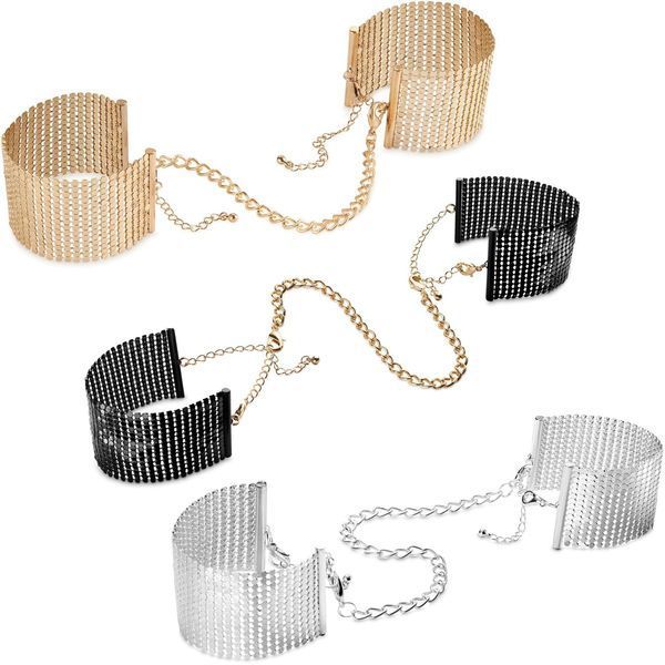 Аксесуари BDSM Bijoux Indiscrets срібні браслети-трансформери B0200 фото