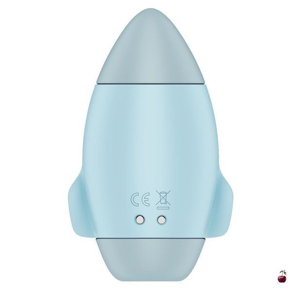 Вакуумний стимулятор клітора Satisfyer Mission Control, синій SO8969 фото