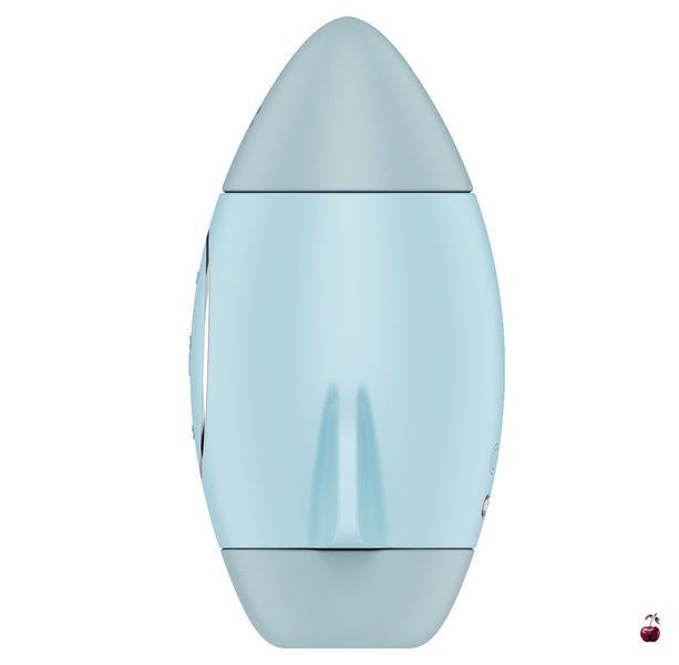 Вакуумний стимулятор клітора Satisfyer Mission Control, синій SO8969 фото