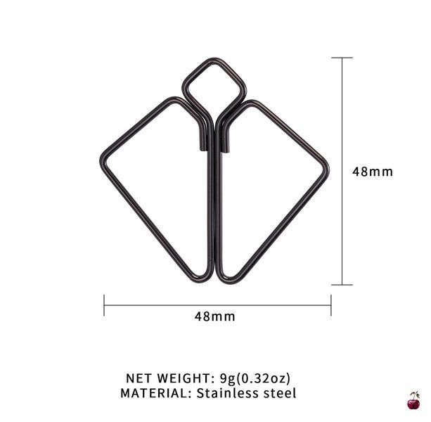 Затискачі для сосків LOCKINK Minimalism Nipple Clamps, сріблясті SX0851 фото